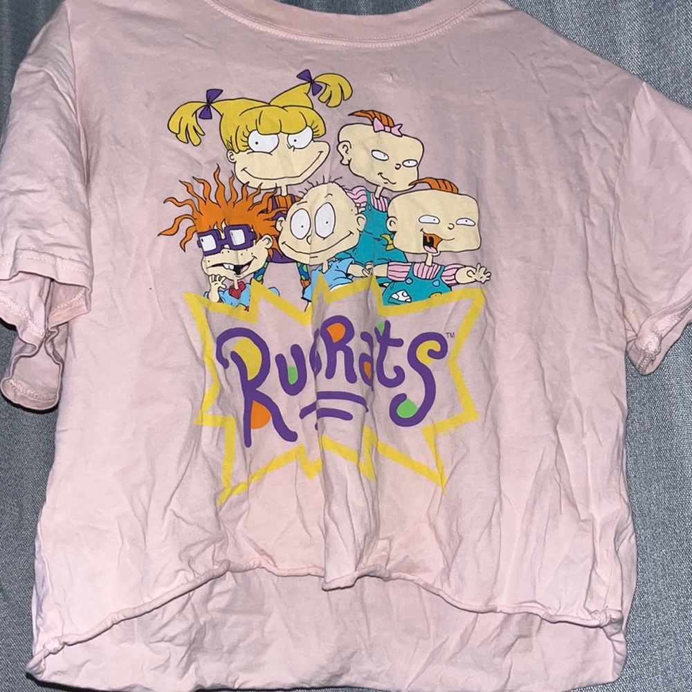 Crop top 90s theme top